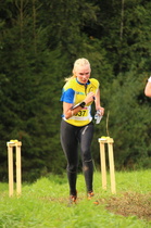 Eerika Lohtander suunnisti kuudenneksi SM-pitkällä Ylämaalla sunnuntaina. Kuva: Roosa Muukkonen